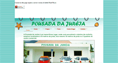 Desktop Screenshot of pousadadajureia.com.br